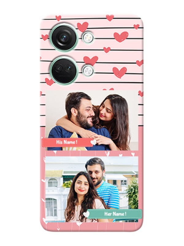 Custom OnePlus Nord 3 5G custom mobile covers: Photo with Heart Design