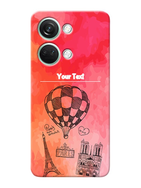 Custom OnePlus Nord 3 5G Personalized Mobile Covers: Paris Theme Design