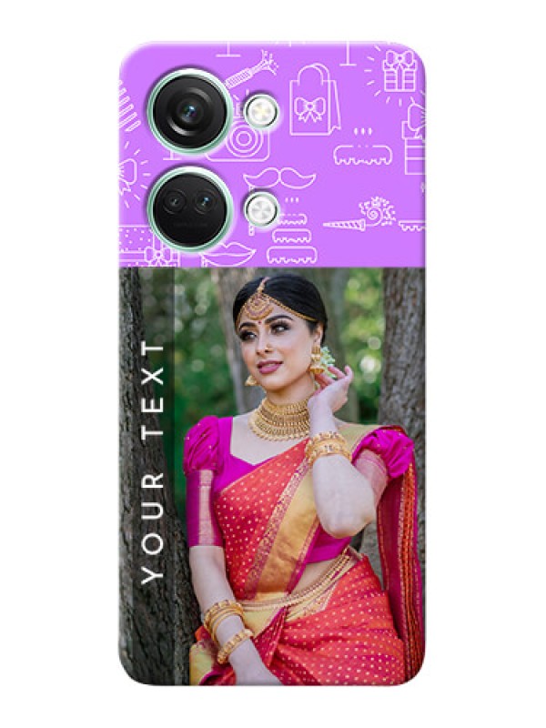 Custom OnePlus Nord 3 5G Personalized Phone Cases: Birthday Icons Design