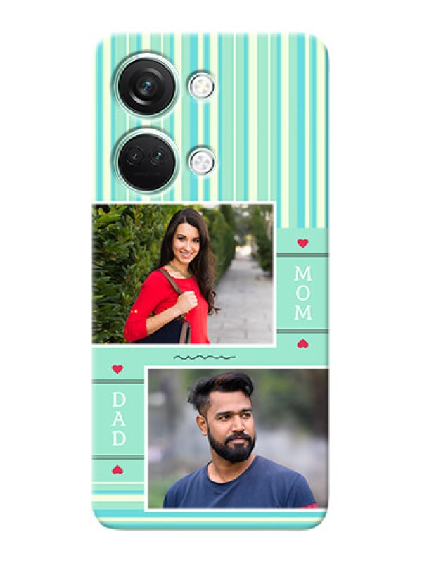 Custom OnePlus Nord 3 5G custom mobile phone covers: Mom & Dad Pic Design