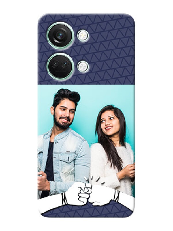 Custom OnePlus Nord 3 5G Mobile Covers Online with Best Friends Design