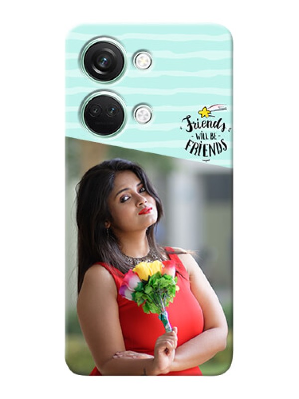 Custom OnePlus Nord 3 5G Mobile Back Covers: Friends Picture Icon Design