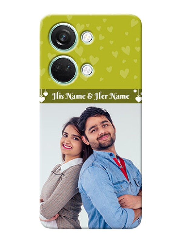 Custom OnePlus Nord 3 5G custom mobile covers: You & Me Heart Design