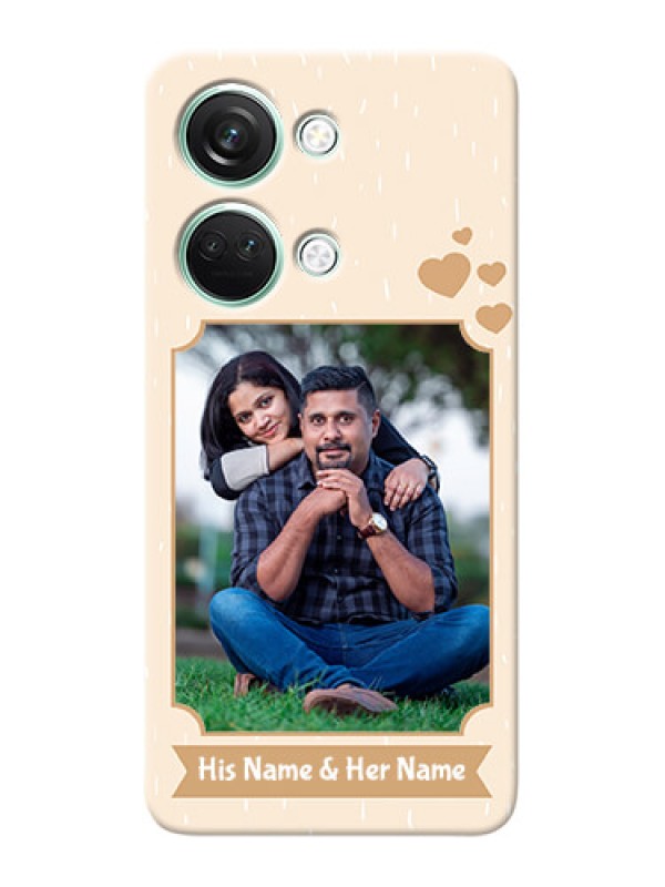 Custom OnePlus Nord 3 5G mobile phone cases with confetti love design