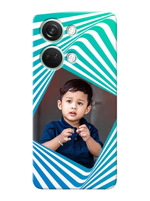 Custom OnePlus Nord 3 5G Personalised Mobile Covers: Abstract Spiral Design