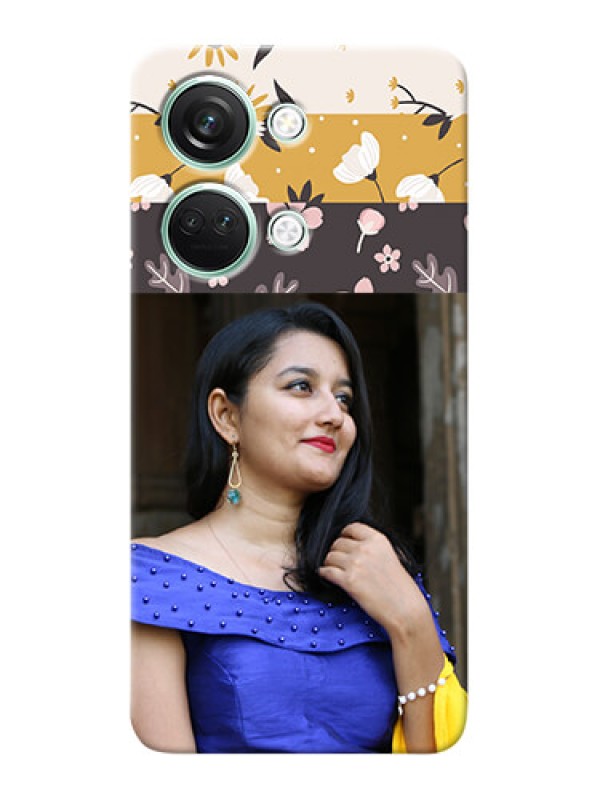 Custom OnePlus Nord 3 5G mobile cases online: Stylish Floral Design