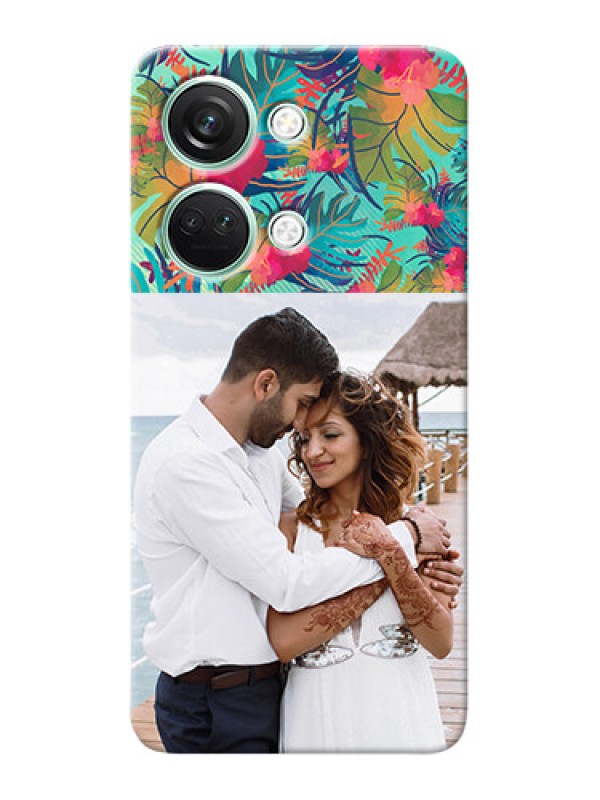 Custom OnePlus Nord 3 5G Personalized Phone Cases: Watercolor Floral Design