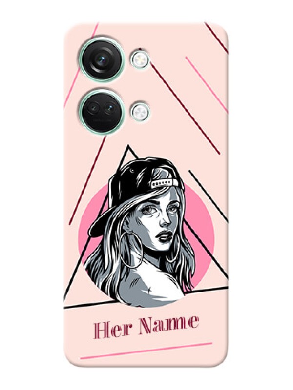 Custom OnePlus Nord 3 5G Personalized Phone Case with Rockstar Girl Design