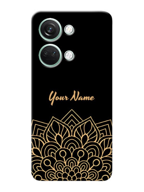 Custom OnePlus Nord 3 5G Custom Phone Case with Golden mandala Design