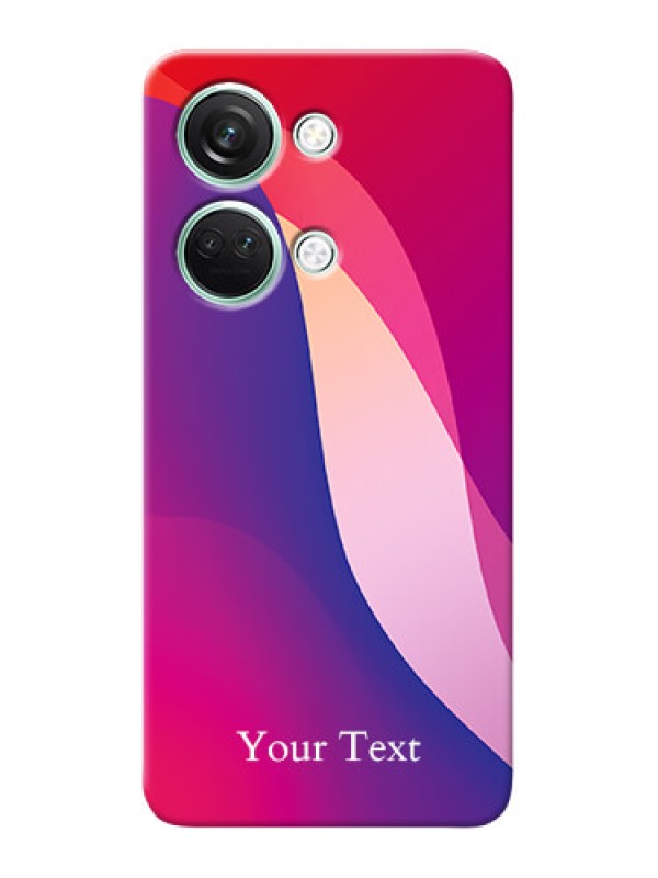 Custom OnePlus Nord 3 5G Personalized Phone Case with Digital abstract Overlap Design