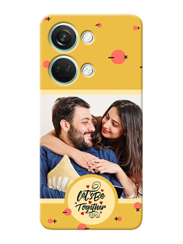 Custom OnePlus Nord 3 5G Photo Printing on Case with Lets be Together Design