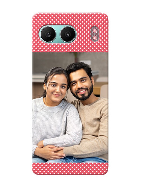 Custom OnePlus Nord 4 5G Custom Mobile Case with White Dotted Design