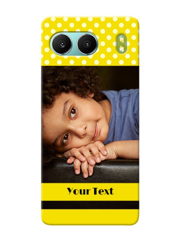 Custom OnePlus Nord 4 5G Custom Mobile Covers: Bright Yellow Case Design