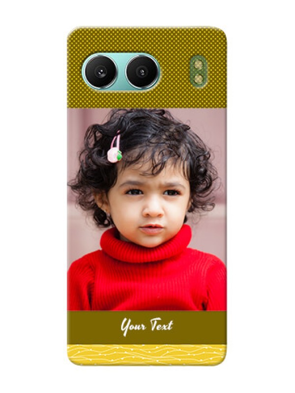 Custom OnePlus Nord 4 5G custom mobile back covers: Simple Green Color Design