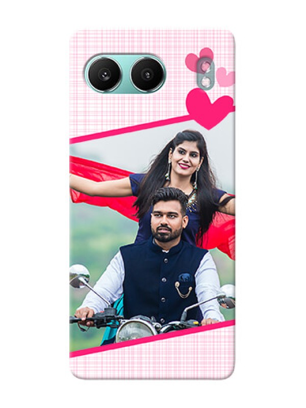 Custom OnePlus Nord 4 5G Personalised Phone Cases: Love Shape Heart Design