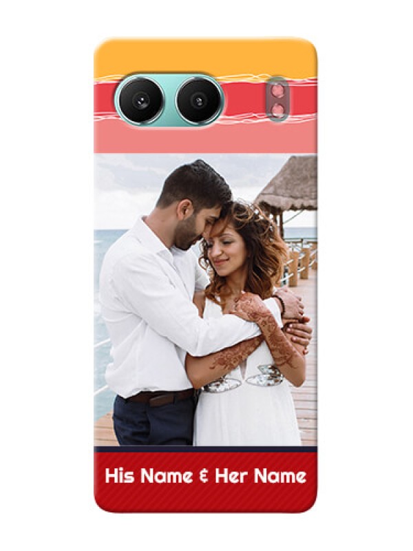 Custom OnePlus Nord 4 5G custom mobile phone covers: Colorful Case Design