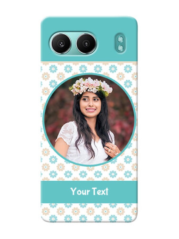 Custom OnePlus Nord 4 5G Custom Mobile Back Covers: Beautiful Flowers Design