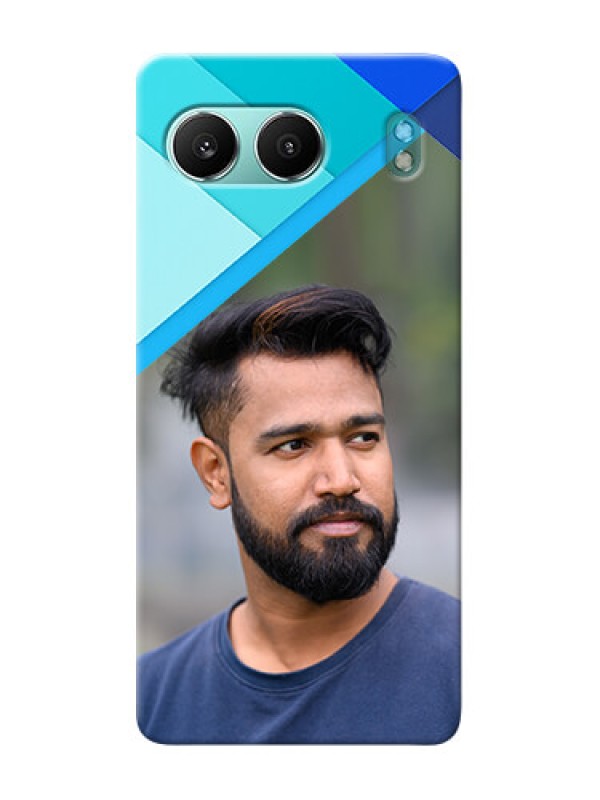 Custom OnePlus Nord 4 5G Phone Cases Online: Blue Abstract Cover Design