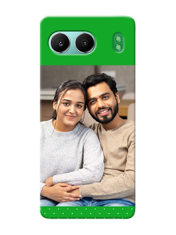 Custom OnePlus Nord 4 5G Personalised mobile covers: Green Pattern Design