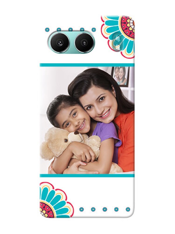 Custom OnePlus Nord 4 5G custom mobile phone cases: Flower Design