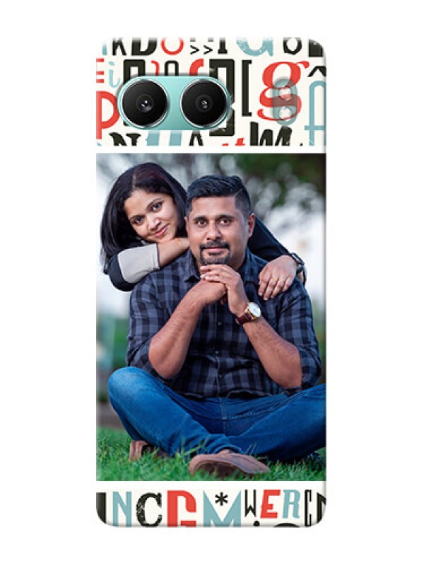 Custom OnePlus Nord 4 5G custom mobile phone covers: Alphabet Design