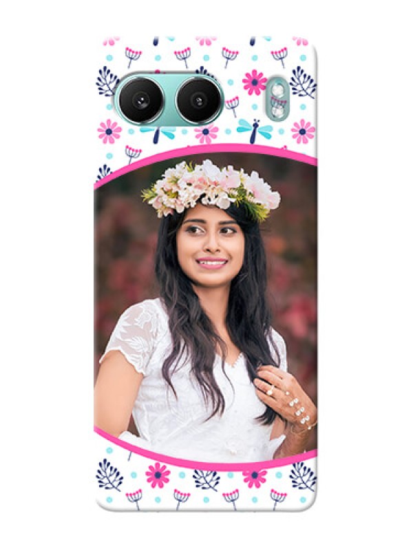 Custom OnePlus Nord 4 5G Mobile Covers: Colorful Flower Design