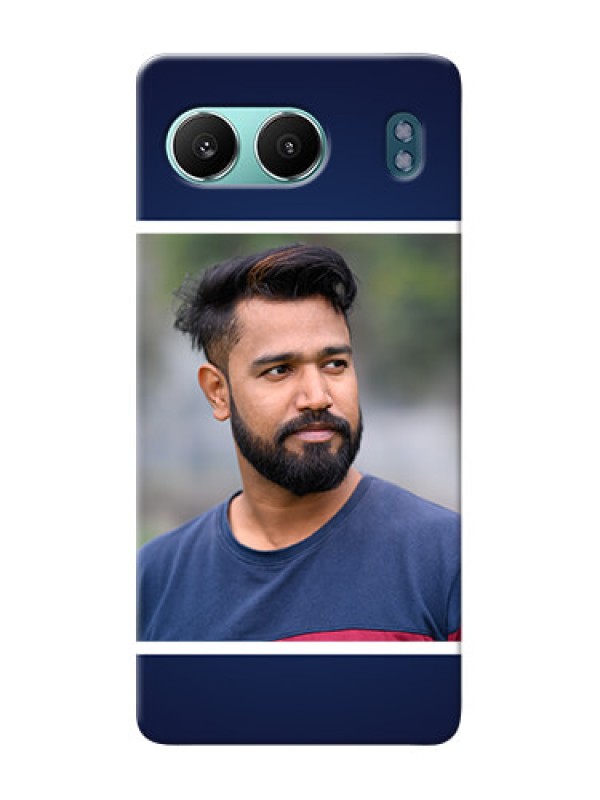 Custom OnePlus Nord 4 5G Mobile Cases: Simple Royal Blue Design