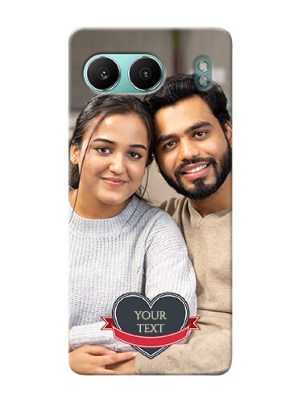 Custom OnePlus Nord 4 5G mobile back covers online: Just Married Couple Design