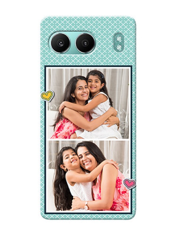 Custom OnePlus Nord 4 5G Custom Phone Cases: 2 Image Holder with Pattern Design