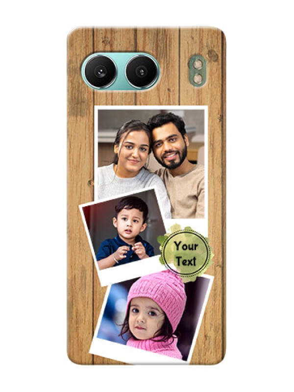 Custom OnePlus Nord 4 5G Custom Mobile Phone Covers: Wooden Texture Design