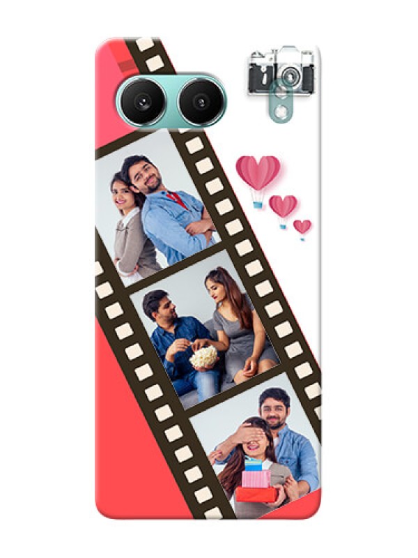 Custom OnePlus Nord 4 5G custom phone covers: 3 Image Holder with Film Reel