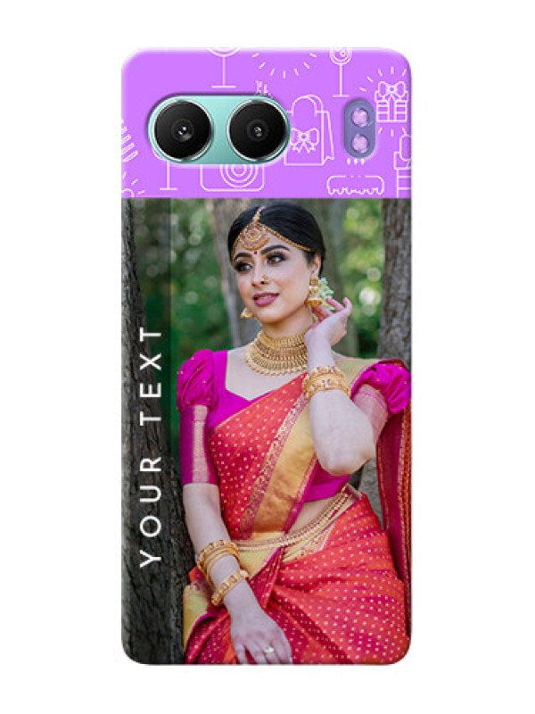 Custom OnePlus Nord 4 5G Personalized Phone Cases: Birthday Icons Design