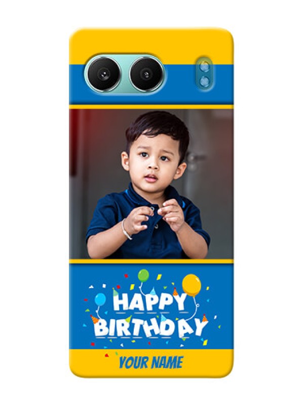 Custom OnePlus Nord 4 5G Mobile Back Covers Online: Birthday Wishes Design