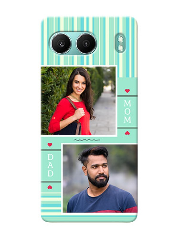 Custom OnePlus Nord 4 5G custom mobile phone covers: Mom And Dad Pic Design
