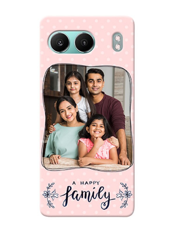 Custom OnePlus Nord 4 5G Personalized Phone Cases: Family with Dots Design
