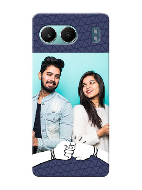 Custom OnePlus Nord 4 5G Mobile Covers Online with Best Friends Design