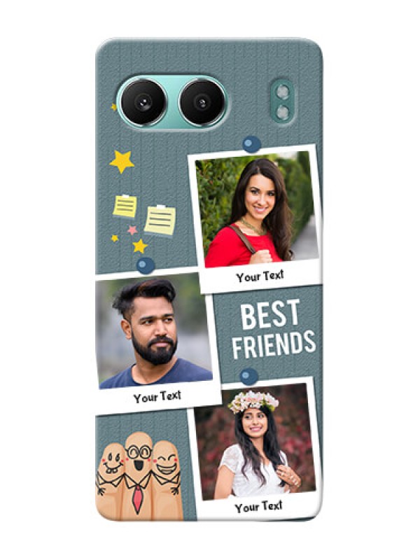 Custom OnePlus Nord 4 5G Mobile Cases: Sticky Frames and Friendship Design