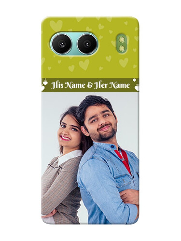 Custom OnePlus Nord 4 5G custom mobile covers: You And Me Heart Design