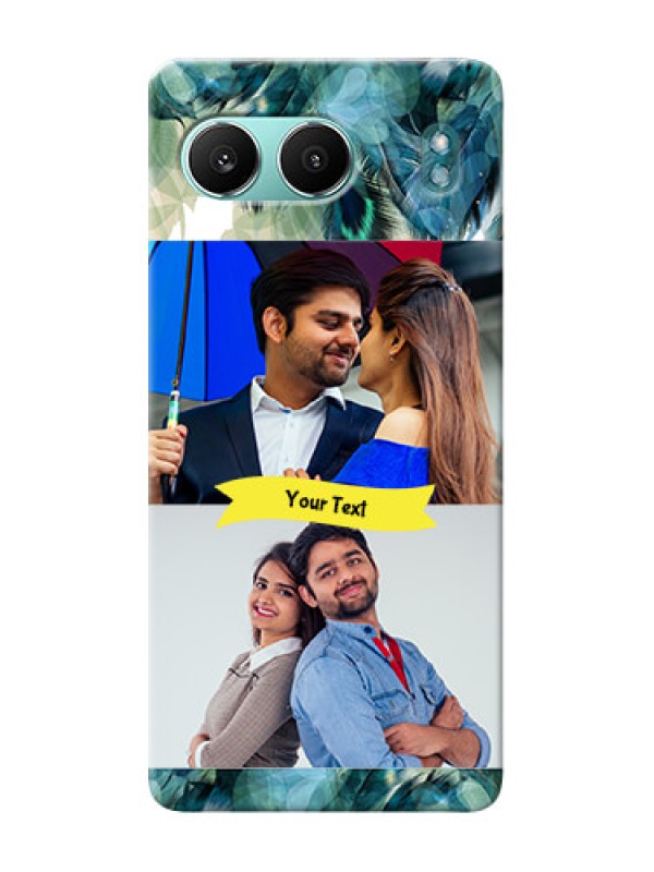 Custom OnePlus Nord 4 5G Phone Cases: Image with Boho Peacock Feather Design