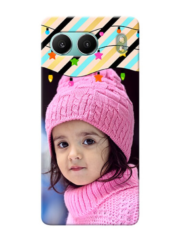 Custom OnePlus Nord 4 5G Personalized Mobile Covers: Lights Hanging Design