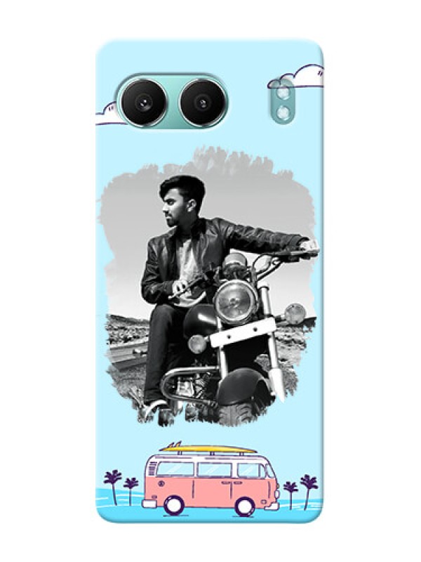 Custom OnePlus Nord 4 5G Mobile Covers Online: Travel And Adventure Design
