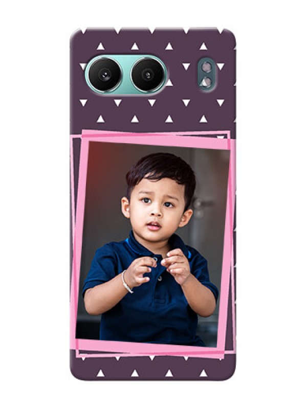 Custom OnePlus Nord 4 5G Phone Cases: Triangle Pattern Dotted Design