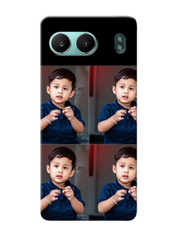 Custom OnePlus Nord 4 5G 4 Image Holder on Mobile Cover