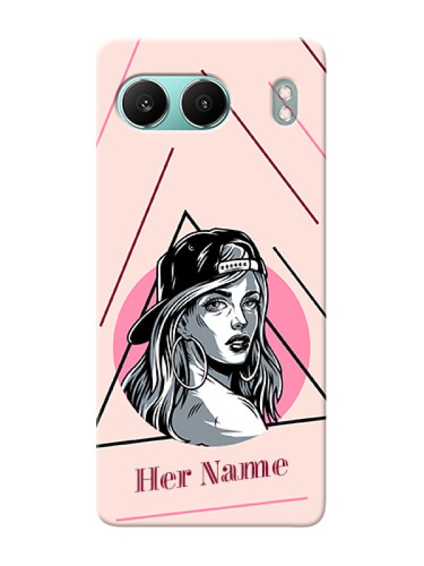 Custom OnePlus Nord 4 5G Personalized Phone Case with Rockstar Girl Design