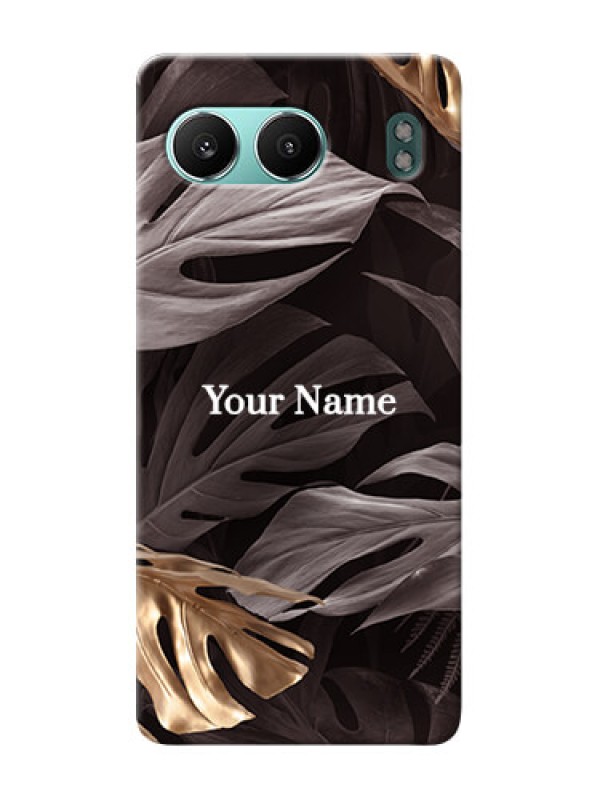 Custom OnePlus Nord 4 5G Personalised Phone Case with Wild Leaves digital paint Design