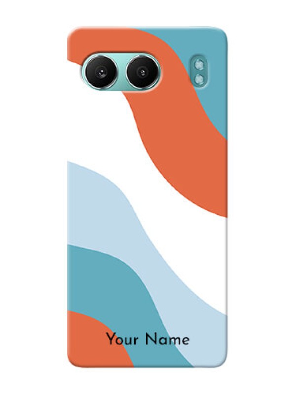 Custom OnePlus Nord 4 5G Custom Mobile Case with coloured Waves Design
