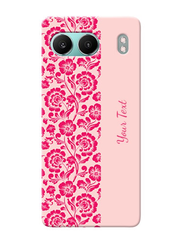 Custom OnePlus Nord 4 5G Custom Phone Case with Attractive Floral Pattern Design