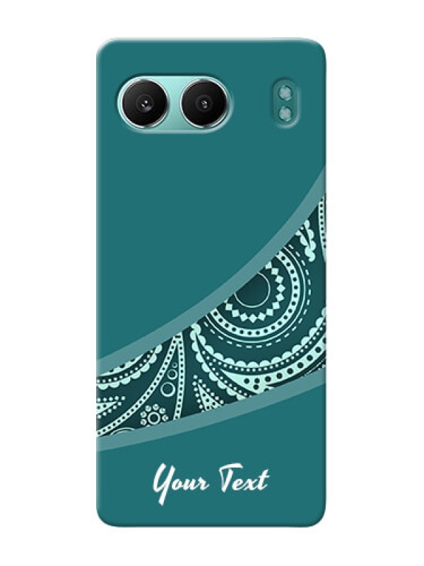Custom OnePlus Nord 4 5G Photo Printing on Case with semi visible floral Design