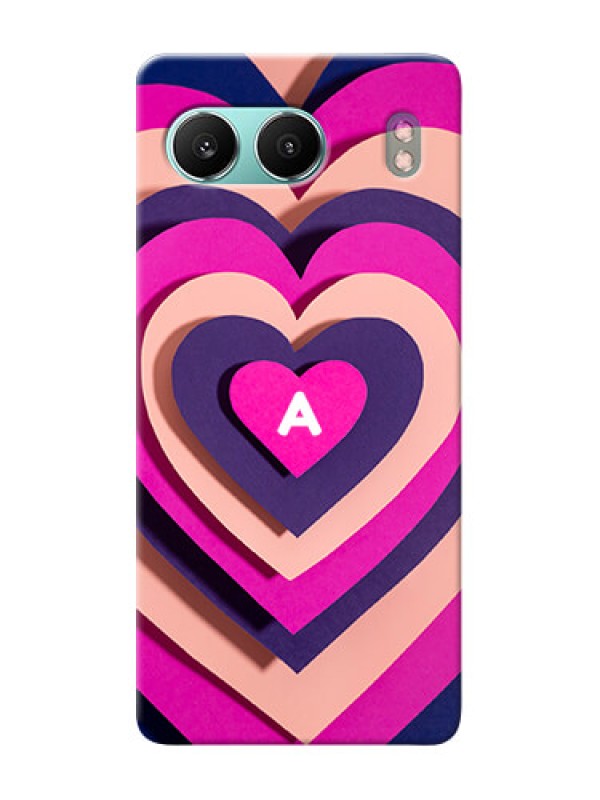 Custom OnePlus Nord 4 5G Custom Mobile Case with Cute Heart Pattern Design
