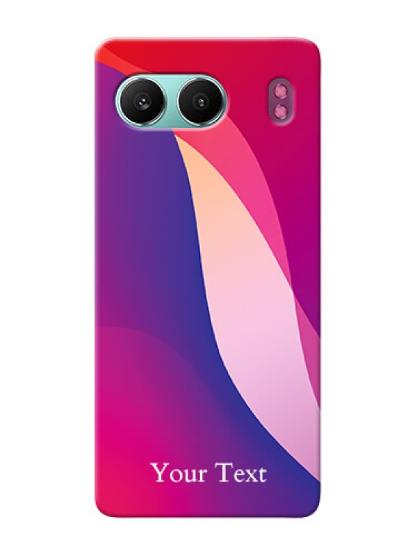 Custom OnePlus Nord 4 5G Personalized Phone Case with Digital abstract Overlap Design